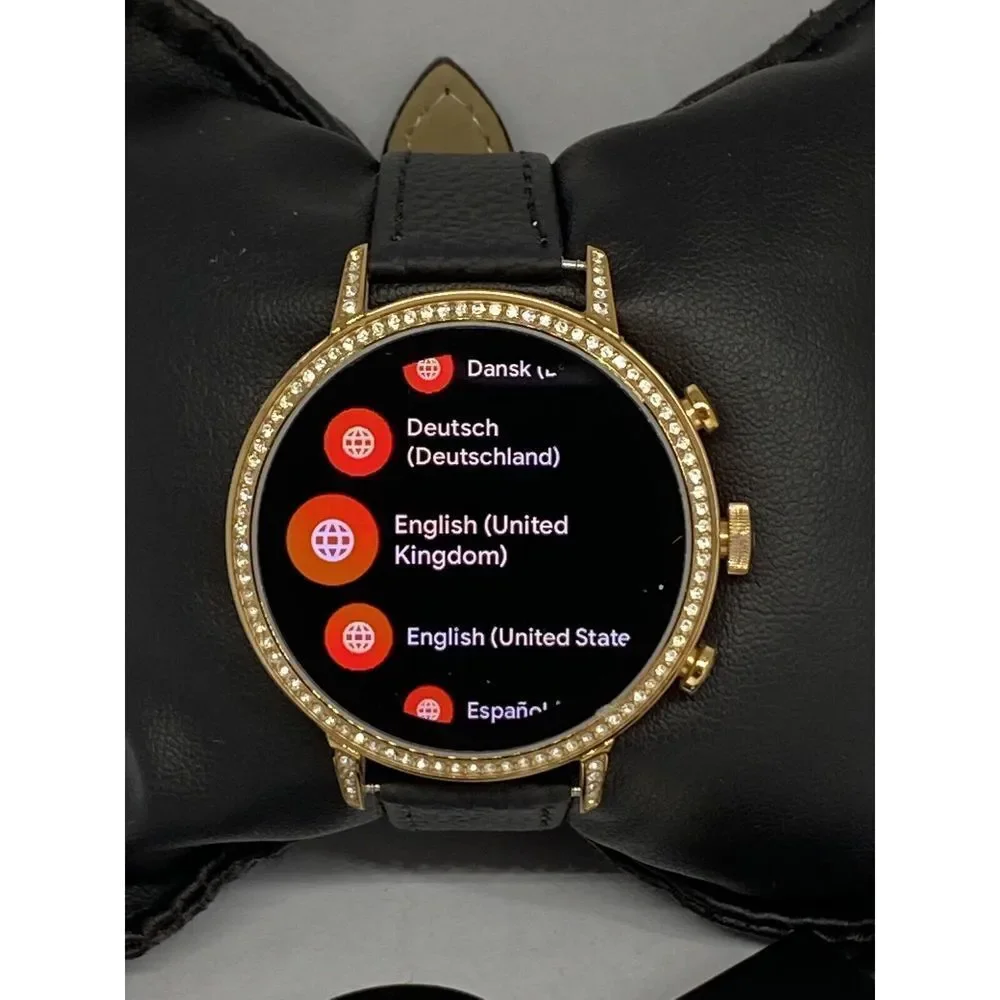 Fossil Gen 4 Authentic Digital Dial Smart Watch Custom Band FTW6011 BA340